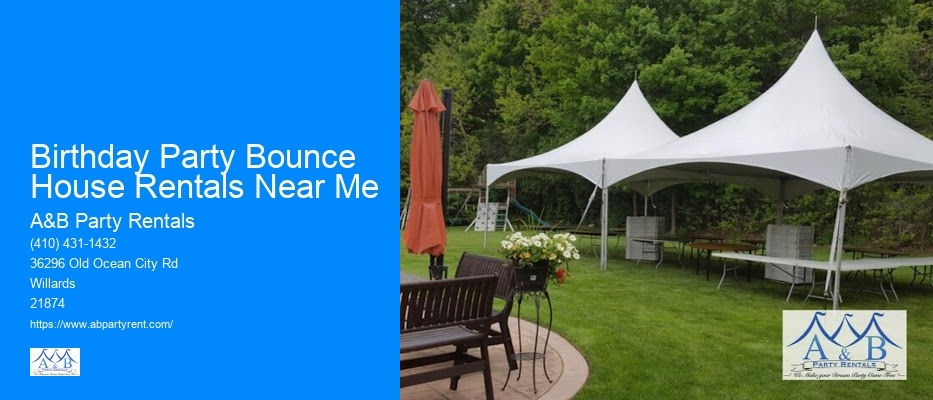 High-Peak Tent Rentals