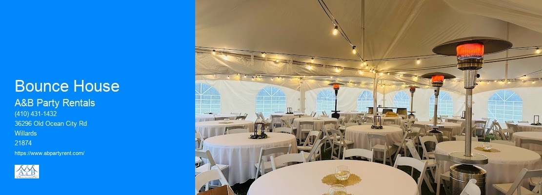 Tent And Table Rental Packages Near Me