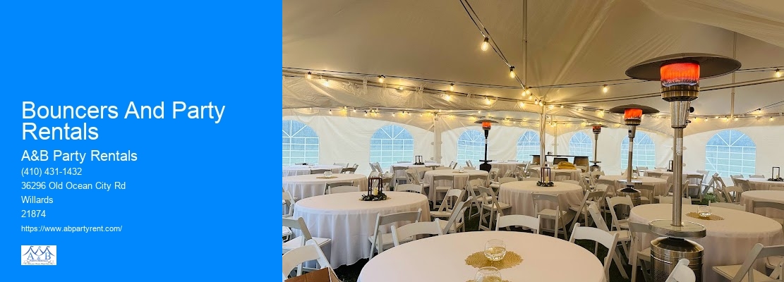 Tent And Party Rentals Near Me