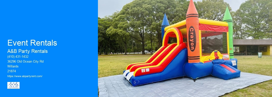 Bounce House Party Rental Near Me