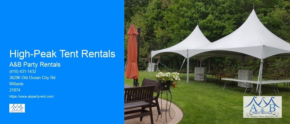 Tents And Party Rentals Near Me