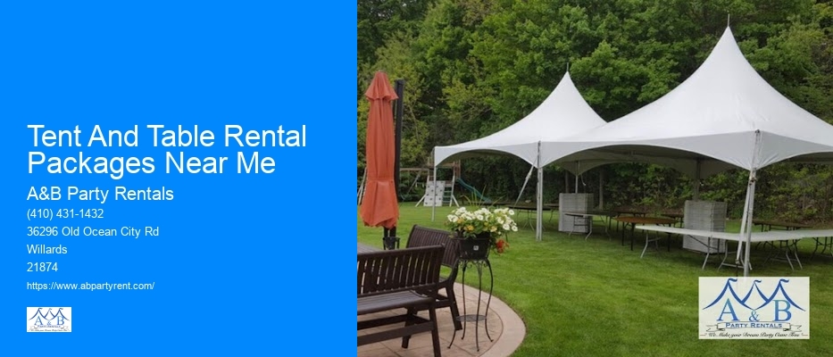 Tent Rental